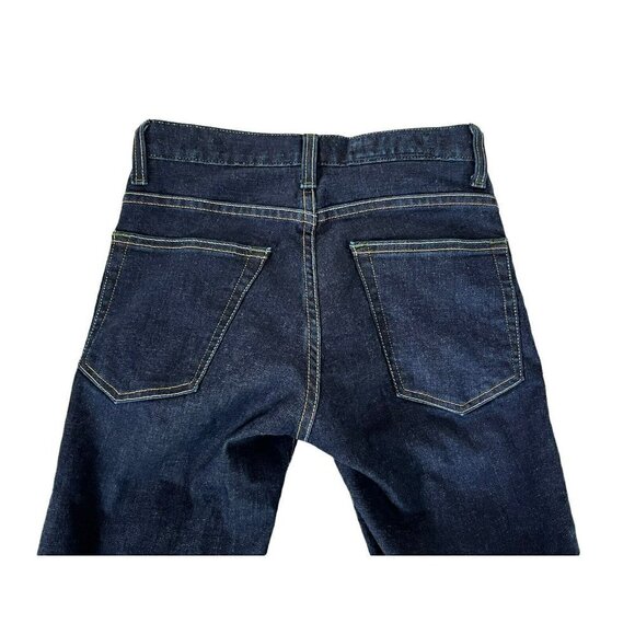 Imogene + Willie  Womens  Sz 24 Dark Wash Mid Rise Denim Straight Leg Jeans - Picture 8 of 9